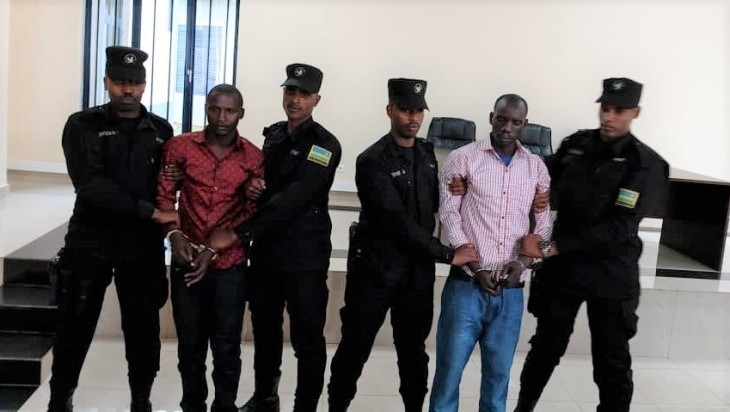 Rwanda : l’Office d’Investigation présente 2 leaders d’opposition considérés comme terroristes