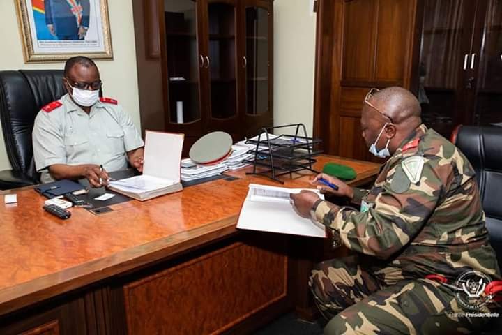 RDC : Le nouveau chef de la maison militaire du Président de la République a pris ses fonctions