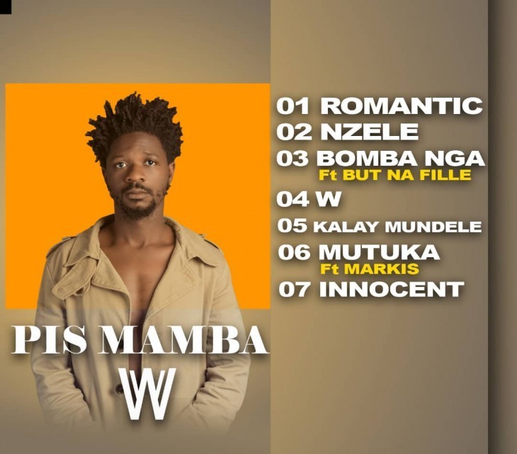 Kisangani : L'artiste musicien Pis Mamba devoile les 7 titres de son maxi single "W" Travail