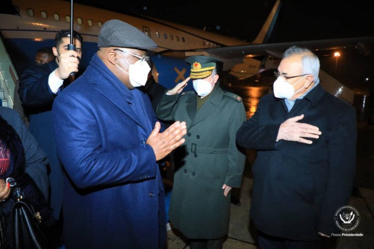 Félix Tshisekedi est arrivé à Istanbul pour participer au sommet Turquie-Afrique