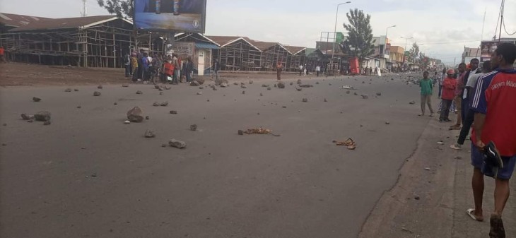 Goma : Journée de tension après le meurtre d'un jeune par des éléments de la police