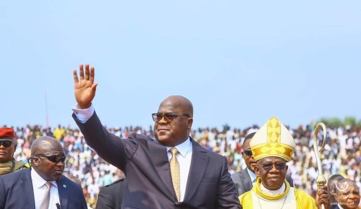 RDC : A Mbuji-Mayi, Félix Tshisekedi réaffirme que l'État et l’église doivent collaborer