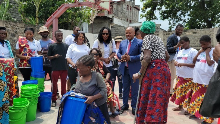 Goma : En marge du mois de la femme, l’ONG Women of Faith a assisté des femmes déplacées de guerre