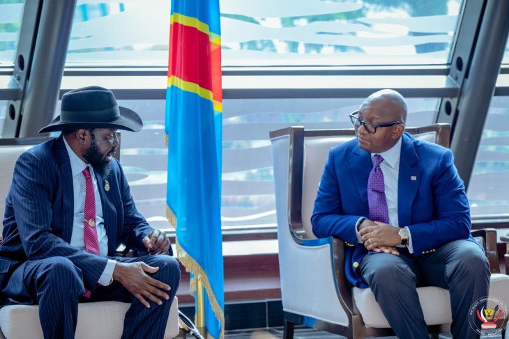 Le président Salva Kiir en visite à Kinshasa pour renforcer la paix et la sécurité au sein de l’EAC