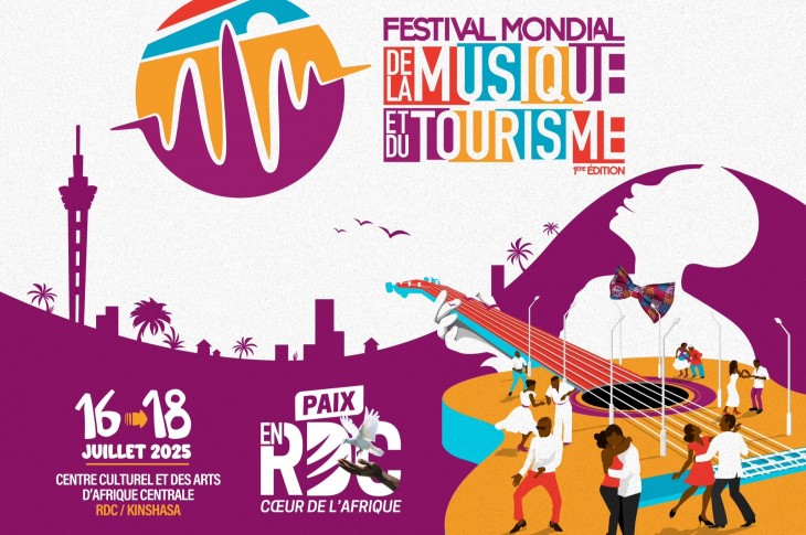 RDC : Le Festival Mondial de la Musique et du Tourisme maintenu du 16 au 18 juillet 2025 à Kinshasa