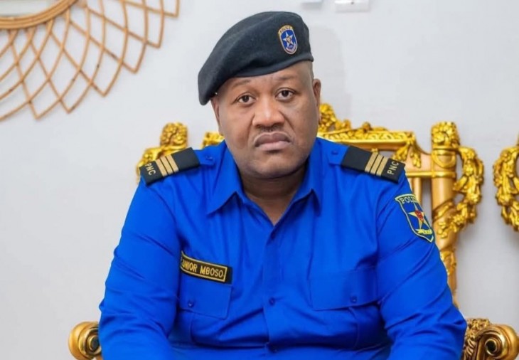Kinshasa : Dénonçant « un génocide » perpétré par la Police, Mboso Nkodia Junior démissionne
