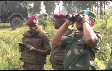 Attaques des rebelles du M23 à Rutshuru : Le gouverneur Ndima a supervisé les opérations militaires