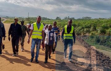Évolution des travaux de réhabilitation de la route Beni-Kasindi : le député Mathieu Kambale Mathe p