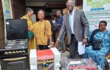 Goma : Des femmes entrepreneures ont bénéficié des équipements de travail du PADMPME