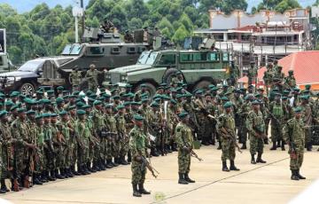Déploiement de force régionale de l’EAC en RDC : A son tour, le contingent Ougandais fait son entrée