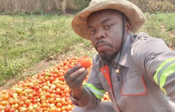 A Kolwezi, Elie Braxton s'investit dans l’agrobusiness et veut assurer l'autosuffisance alimentaire