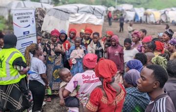 Nord-Kivu : L’ASBL APME a sensibilisé des déplacés de guerre sur la Santé Sexuelle et Reproductive