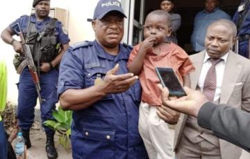Goma : Un jeune arrêté par la Police après avoir kidnappé sa propre nièce réclamant 800 USD
