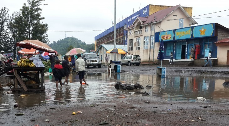 Goma : Quand la route devient impratiquable et dangereuse après de fortes pluies