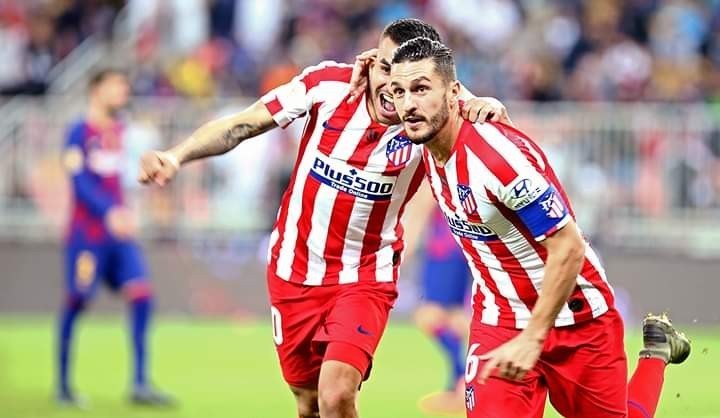 Le derby madrilène en finale de la super coupe d'Espagne 2020.