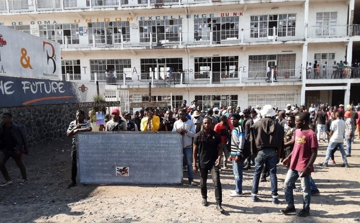 Goma : L'enterrement d'un étudiant tourne en un combat, des policiers accusés d'être responsables