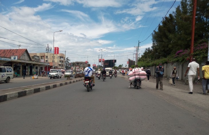 Goma : Les responsables de la sécurité ont saisi armes et munitions lors d'un bouclage à Kyeshero
