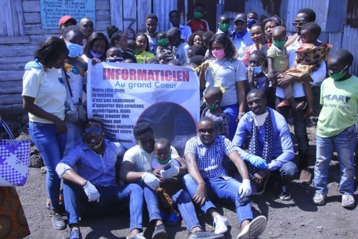 A Goma, l'Asbl Informaticien au grand Cœur au chevet des orphelins
