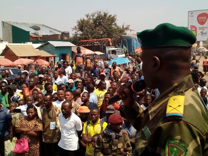 Sécurité à BENI : Les FARDC appellent à l'unité à Kasindi-Lubiriha