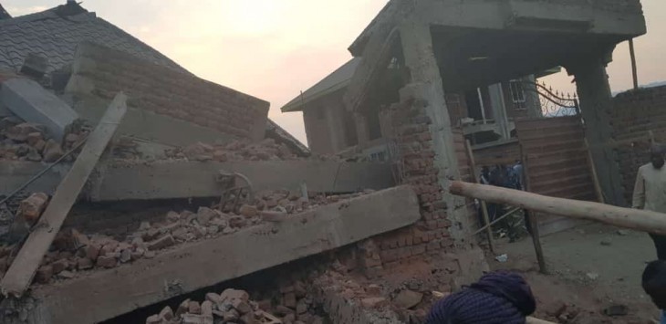 A Beni, une maison s'écroule sur des ouvriers à Kasindi-Lubiriha