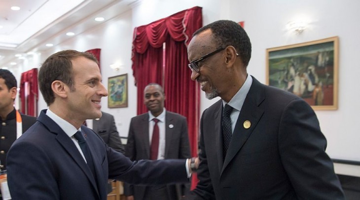 Emmanuel Macron s'engage à faire progresser la coopération entre la France et le Rwanda