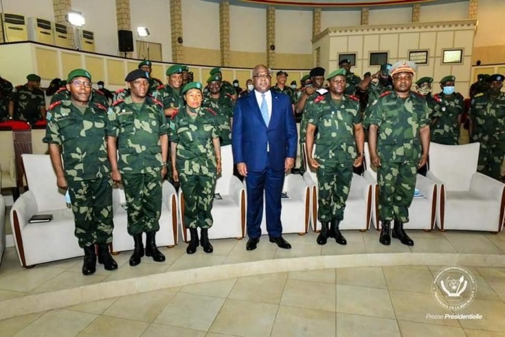 Le haut commandement militaire des FARDC promet d'éteindre tous les foyers d'incendie dans le pays