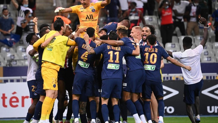 France : Le PSG Vainqueur de la dernière coupe de la ligue face à Lyon