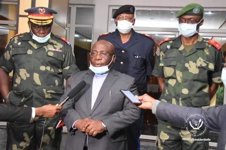 Activisme des groupes armés, riposte des FARDC : Le ministre de la défense nationale fait le point