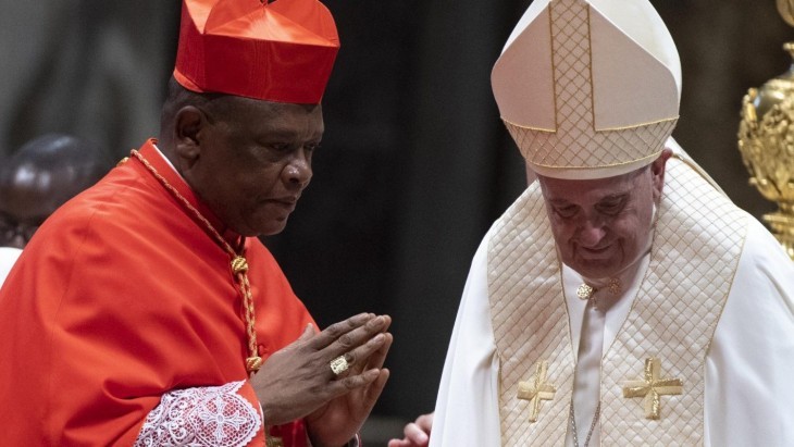 Le cardinal Fridolin Ambongo nommé au Conseil des Cardinaux par le pape François