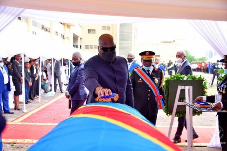 Félix Tshisekedi a rendu hommage aux membres de son cabinet décédés dans un crash d’avion