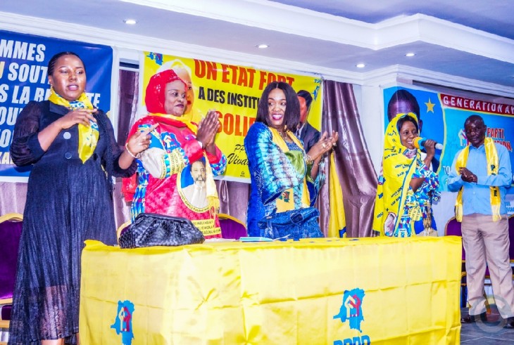A Goma, la ligue des femmes du PPRD, a organisé une matinée politique