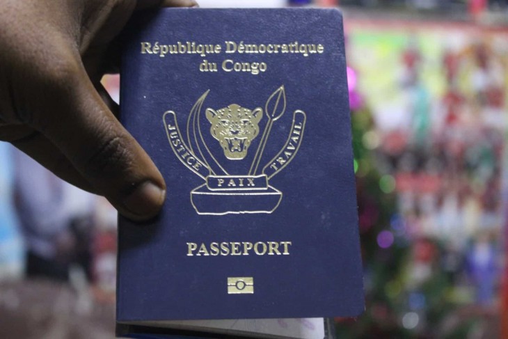 Le passeport congolais coûtera désormais 99 dollars américains