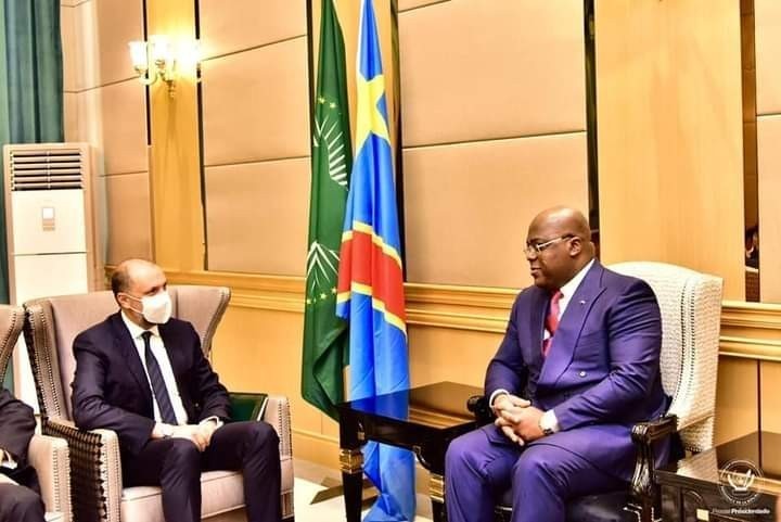 Le Président Félix Tshisekedi a échangé avec un émissaire du roi Mohammed VI du Maroc