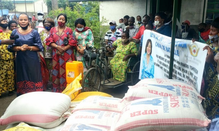 La Fondation DENISE NYAKERU TSHISEKEDI au chevet des vulnérables pendant la période festive à Goma