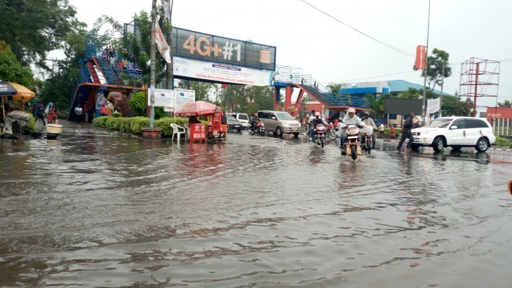 Quand la pluie révèle la mauvaise construction des routes de Goma