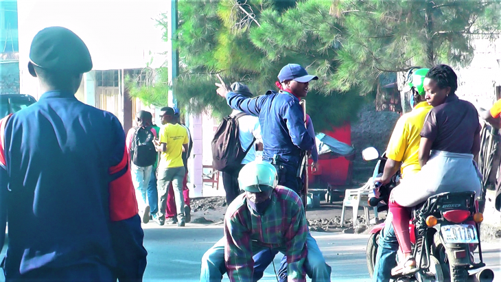 A Goma, la police a débuté avec l'interpellation des motos sans plaque d'immatriculation
