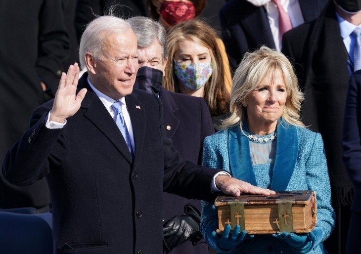 Joe Biden a prêté serment devant le Capitole et devient le 46è président des États-Unis