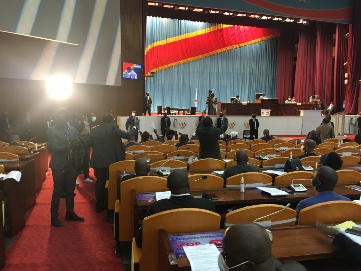 RDC : La plénière pour examen de la motion contre le premier ministre est reportée à ce mercredi