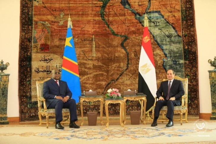 Félix Tshisekedi et Mohamed Fatah Al-sisi se sont entretenus