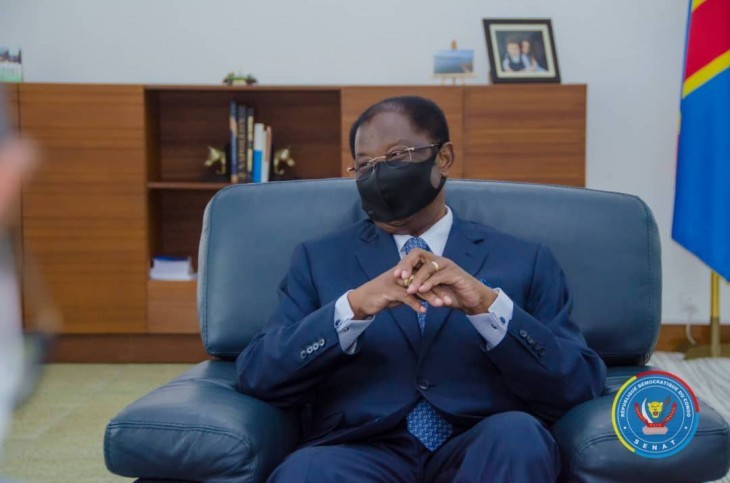 RDC : Visé par une motion de censure, le président du sénat Alexis Thambwe Mwamba a démissionné