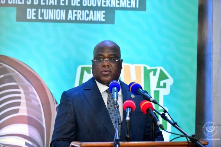 RDC : Félix Tshisekedi a fait la restitution des travaux de la 34è session de l'UA aux ambassadeurs