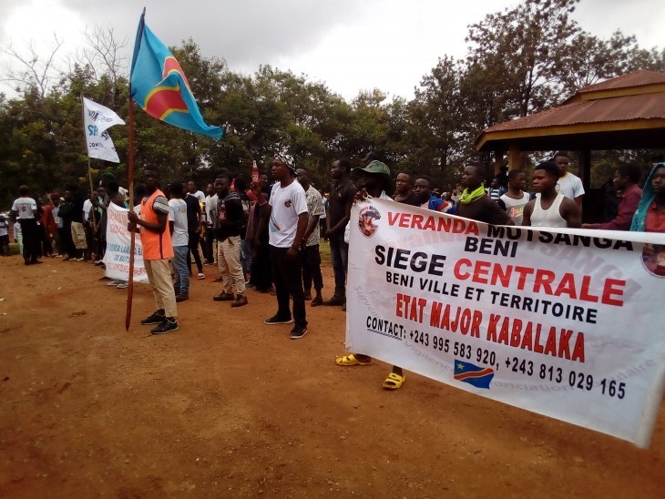 A Beni, Véranda MUTSANGA salut les efforts de l'armée pour endiguer l'insécurité