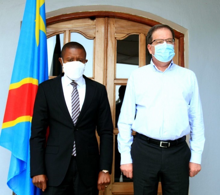 Nord-Kivu : Le gouverneur Carly Kasivita a reçu l'ambassadeur de la Russie en RDC