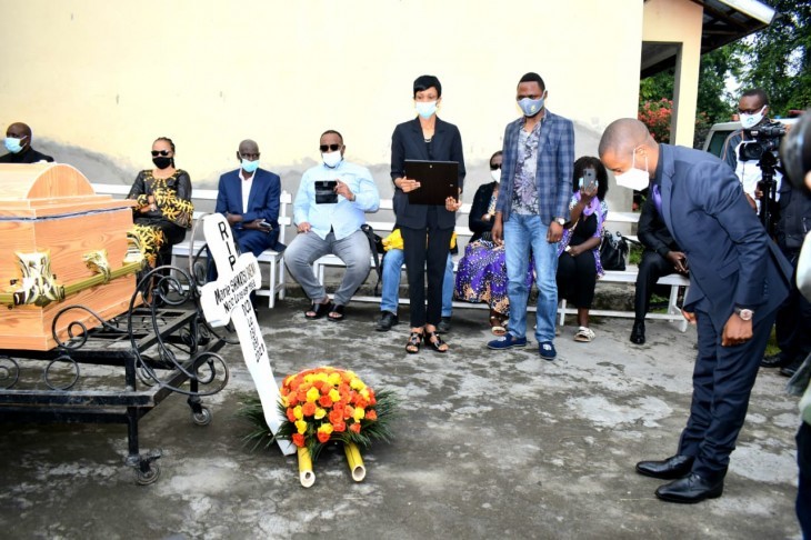 Nord-Kivu : Le gouverneur Carly Kasivita a rendu hommage à Marie Shematsi décédée cette semaine