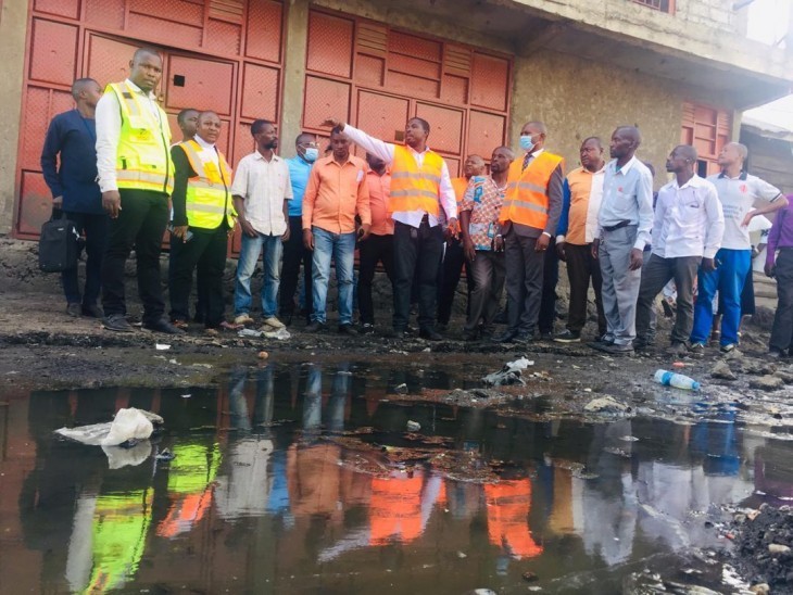 A Goma, début des travaux de réhabilitation et d'entretien d'une partie de la voirie urbaine