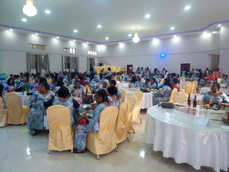 A Goma l’Association des vendeurs de pagnes a clôturé le mois de la femme dans une cérémonie festive