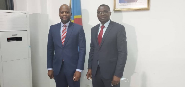En séjour en RDC, le Secrétaire général de la ZLECAF a rencontré le ministre de l’industrie