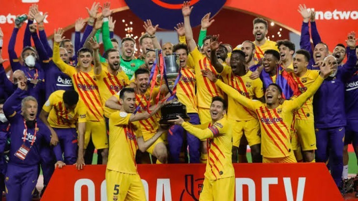 Football : Le FC Barcelone remporte la coupe du roi avec un Festivale de buts (4-0)