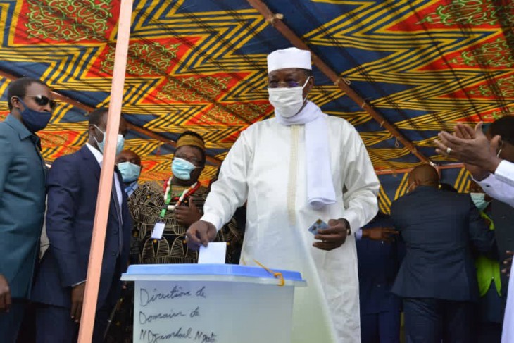 Au Tchad, le président Idriss Déby Itno réélu pour un 6ème mandat avec 79% des voix