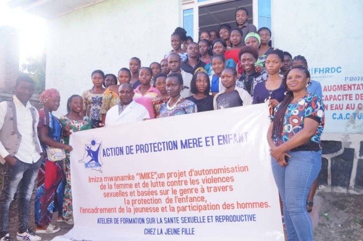 Nord-Kivu: Des jeunes de Nyiragongo formés sur la santé sexuelle et reproductive chez la jeune fille